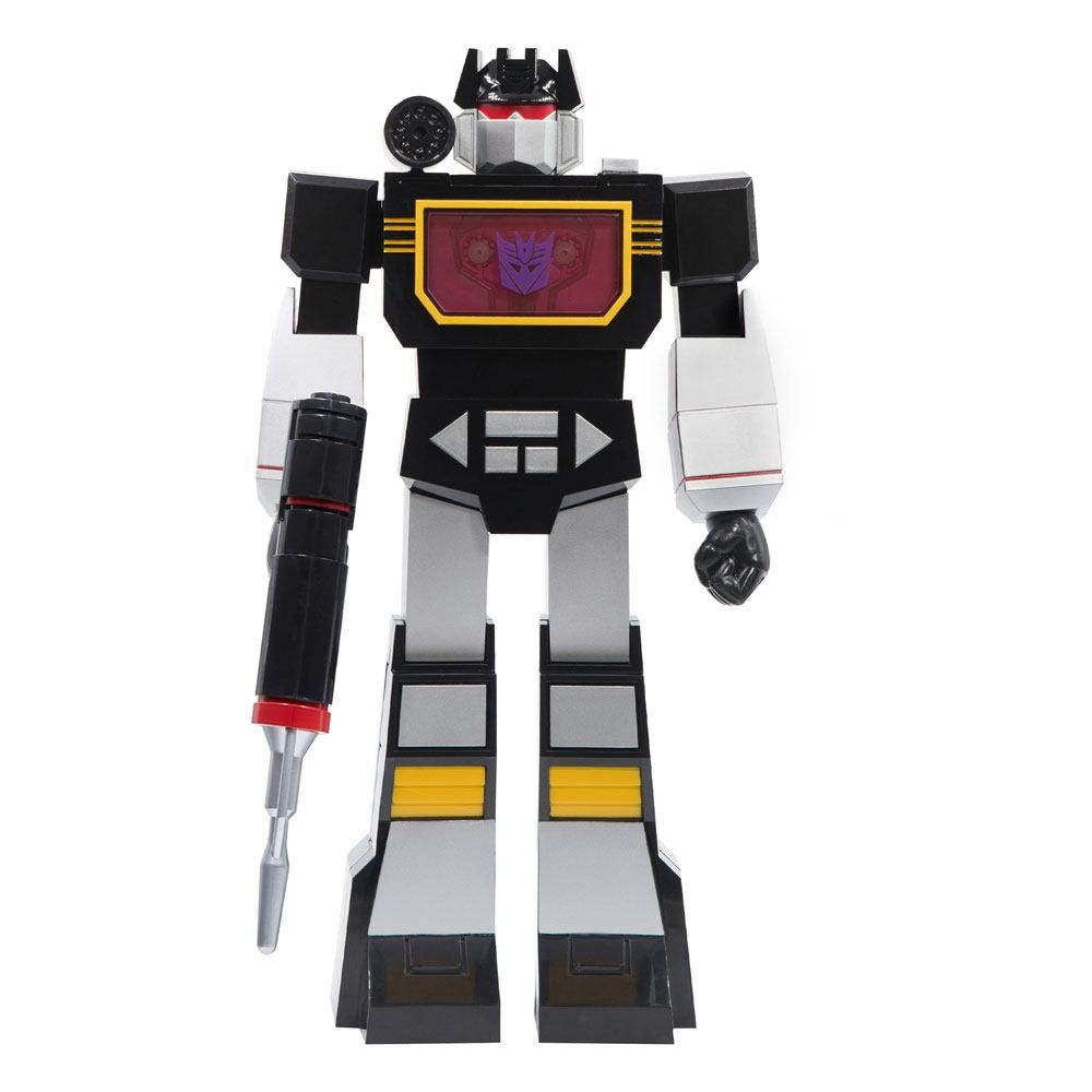 Transformers Akční Figure Super Cyborg Soundwave (Soundblaster) 28 cm Super7