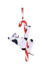 Original Stormtrooper Hanging Tree Ornament Candy Cane 12 cm Nemesis Now