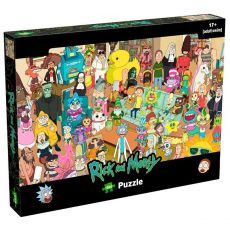 Rick and Morty Jigsaw Puzzle Characters (1000 pieces)
