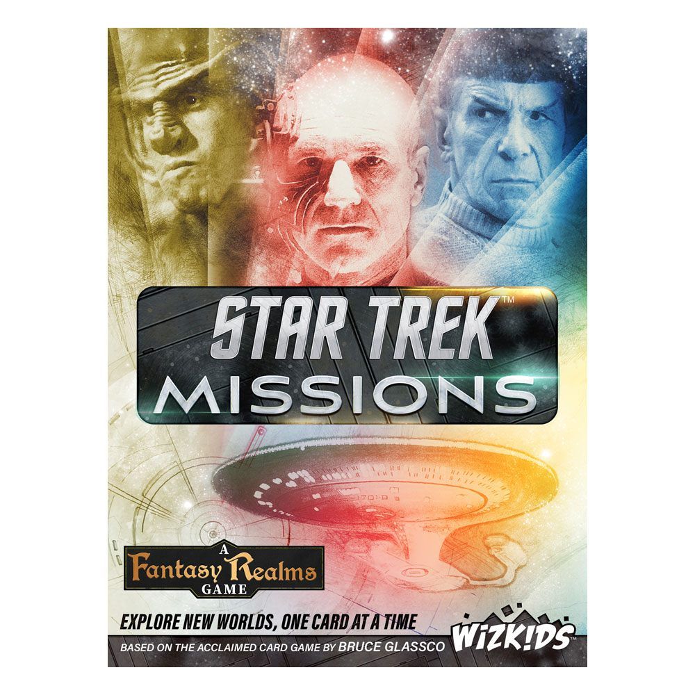 Star Trek: Missions - A Fantasy Realms Game Card Game Anglická Verze Wizkids