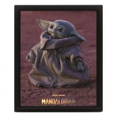 Star Wars: The Mandalorian Zarámovaný 3D Effect Plakát Pack Grogu 26 x 20 cm (3)