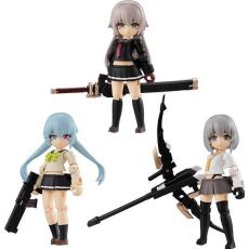 Heavily Armed High School Girls Desktop Army Figures 8 cm Sada Team 1 (3)