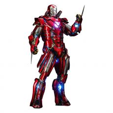 Iron Man 3 Movie Masterpiece Akční Figure 1/6 Silver Centurion (Armor Suit Up Version) 32 cm