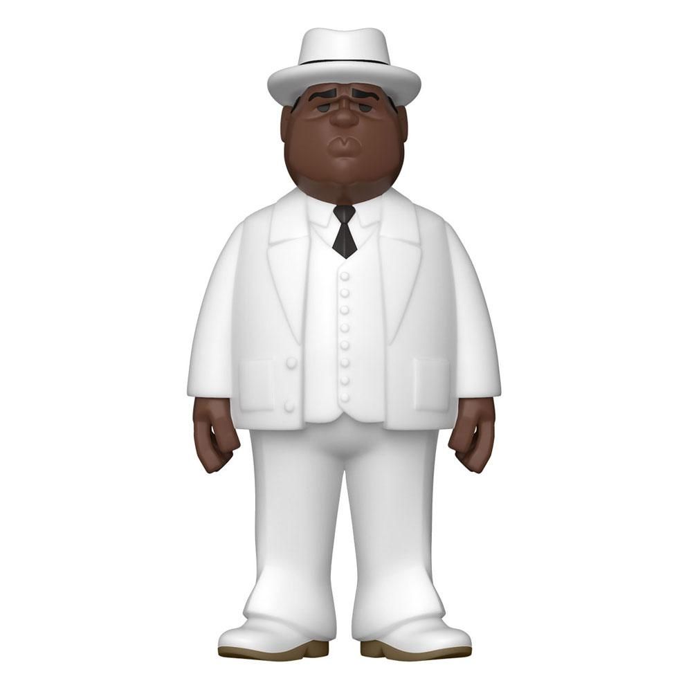 Notorious B.I.G. vinylová Gold Figure Biggie Smalls White Suit 13 cm Funko