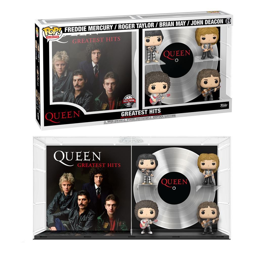 Queen POP! Albums vinylová Figure 4-Pack Greatest Hits 9 cm Funko