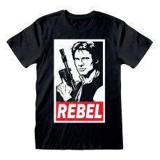 Star Wars Tričko Han Solo Rebel Velikost L