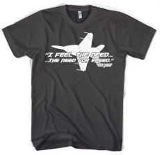 Top Gun pánské tričko s potiskem I Feel The Need For Speed | S, M, L, XL, XXL
