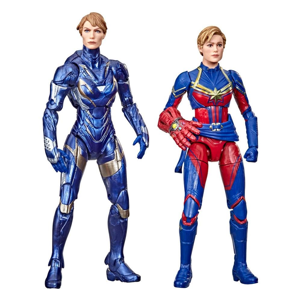 Avengers: Endgame Marvel Legends Akční Figure 2021 Captain Marvel & Rescue Armor 15 cm Hasbro