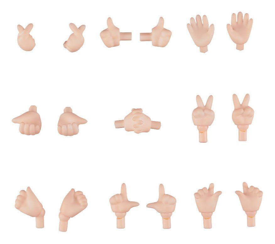 Original Character Parts for Nendoroid Doll Figures Hand Parts Set 02 (Cream) Good Smile Company
