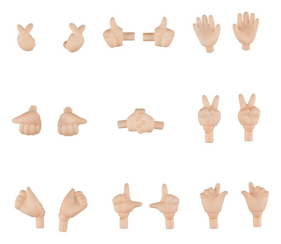 Original Character Parts for Nendoroid Doll Figures Hand Parts Set 02 (Almond Milk) Good Smile Company
