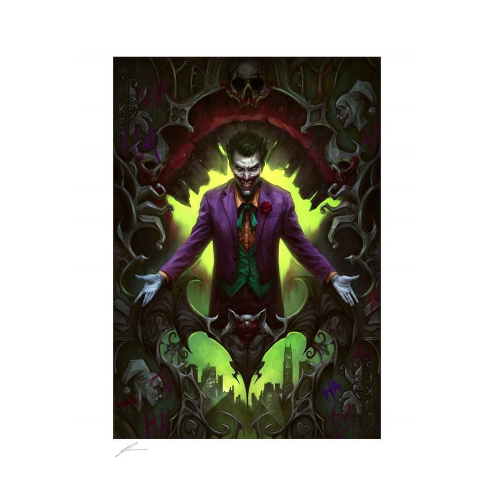 DC Comics Art Print The Joker: Wild Card 46 x 61 cm - unframed Sideshow Collectibles