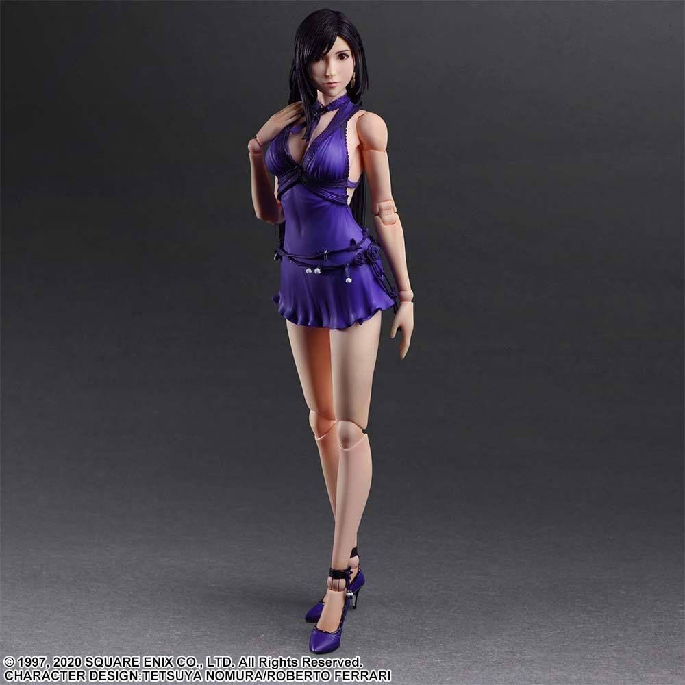 Final Fantasy VII Remake Play Arts Kai Akční Figure Tifa Lockhart Dress Ver. 25 cm Square-Enix
