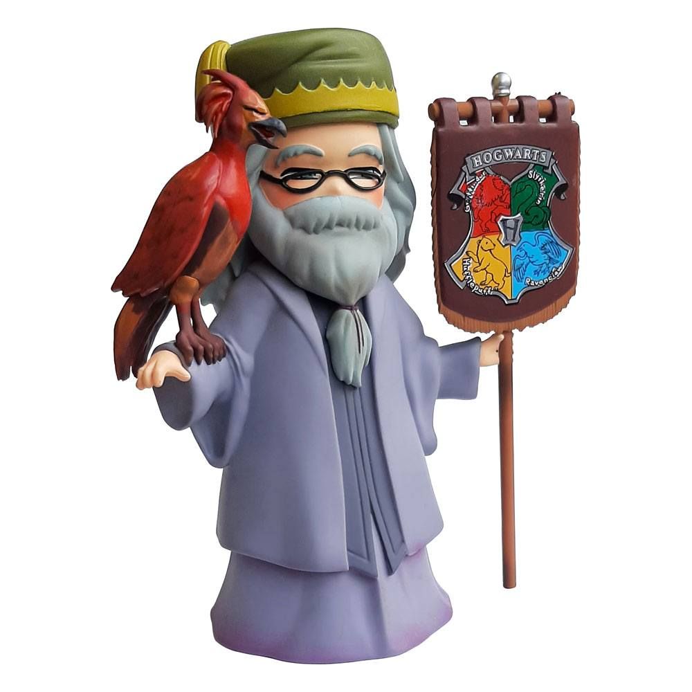 Harry Potter Soška Dumbledore & Fumseck 15 cm Plastoy