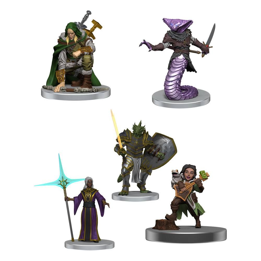 Magic The Gathering pre-painted Miniatures Adventures in the Forgotten Realms Adventuring Party Wizkids