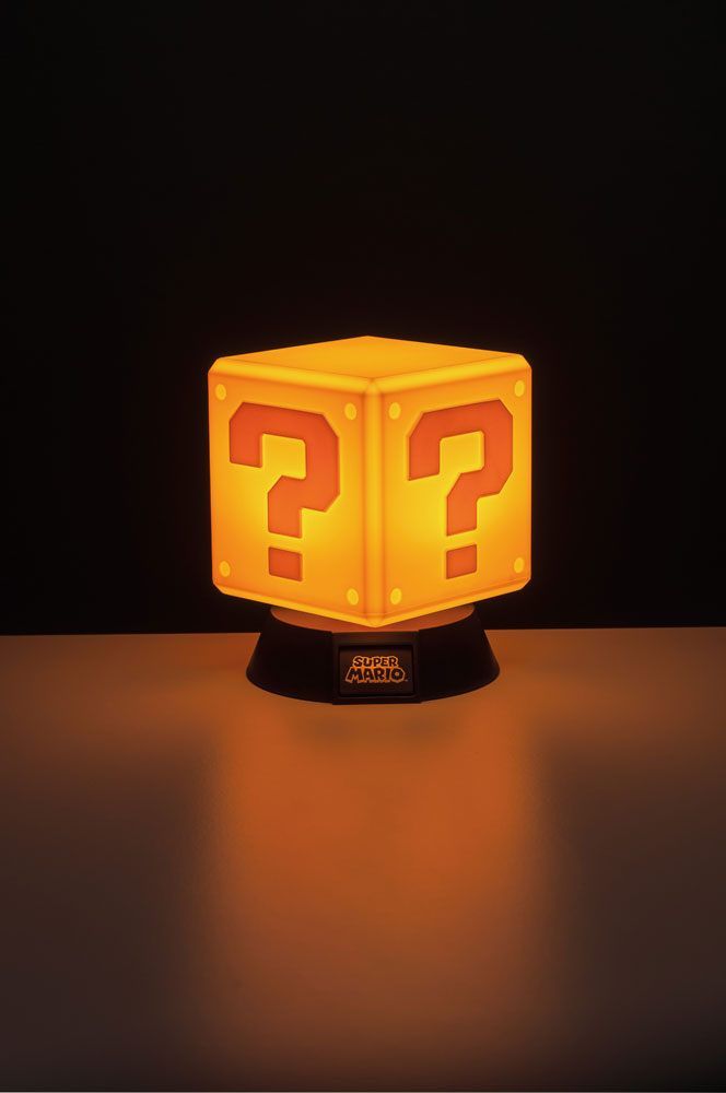 Super Mario 3D Light Question Block 10 cm Paladone Products