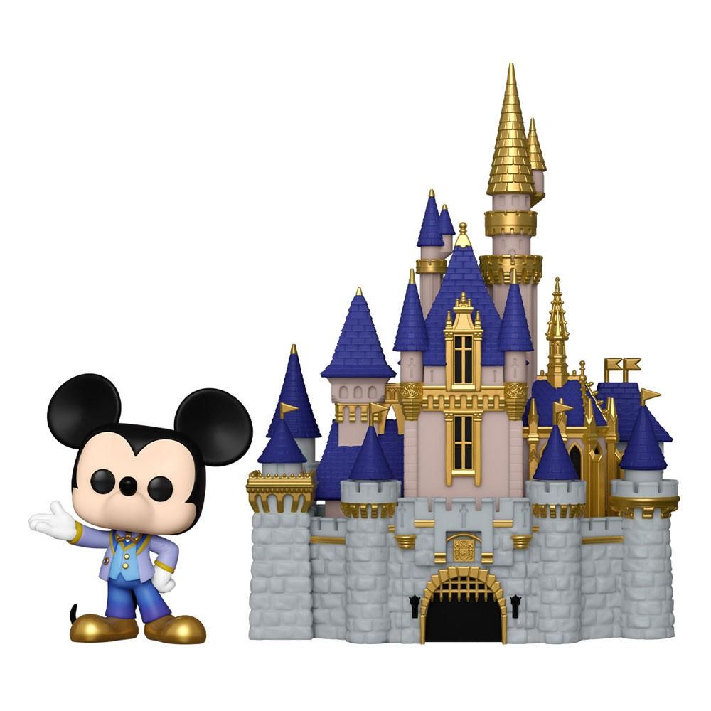 Walt Disney World 50th Anniversary POP! Town vinylová Figure Castle & Mickey 9 cm Funko