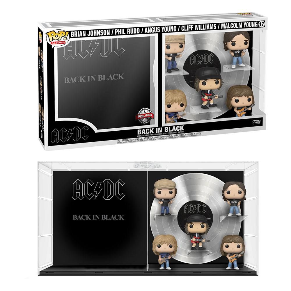 AC/DC POP! Albums vinylová Figure 5-Pack Back In Black 9 cm Funko