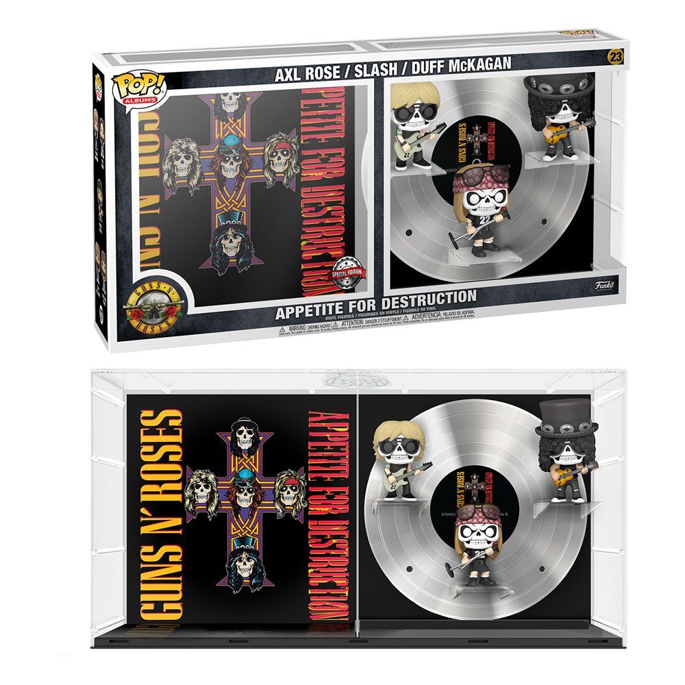 Guns n Roses POP! Albums vinylová Figure 3-Pack Appetite For Destruction 9 cm Funko