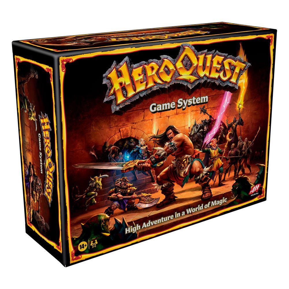 HeroQuest Board Game Game System Anglická Hasbro
