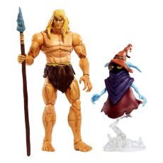 Masters of the Universe: Revelation Masterverse Akční Figures 2022 Deluxe Savage He-Man & Orko 18 cm