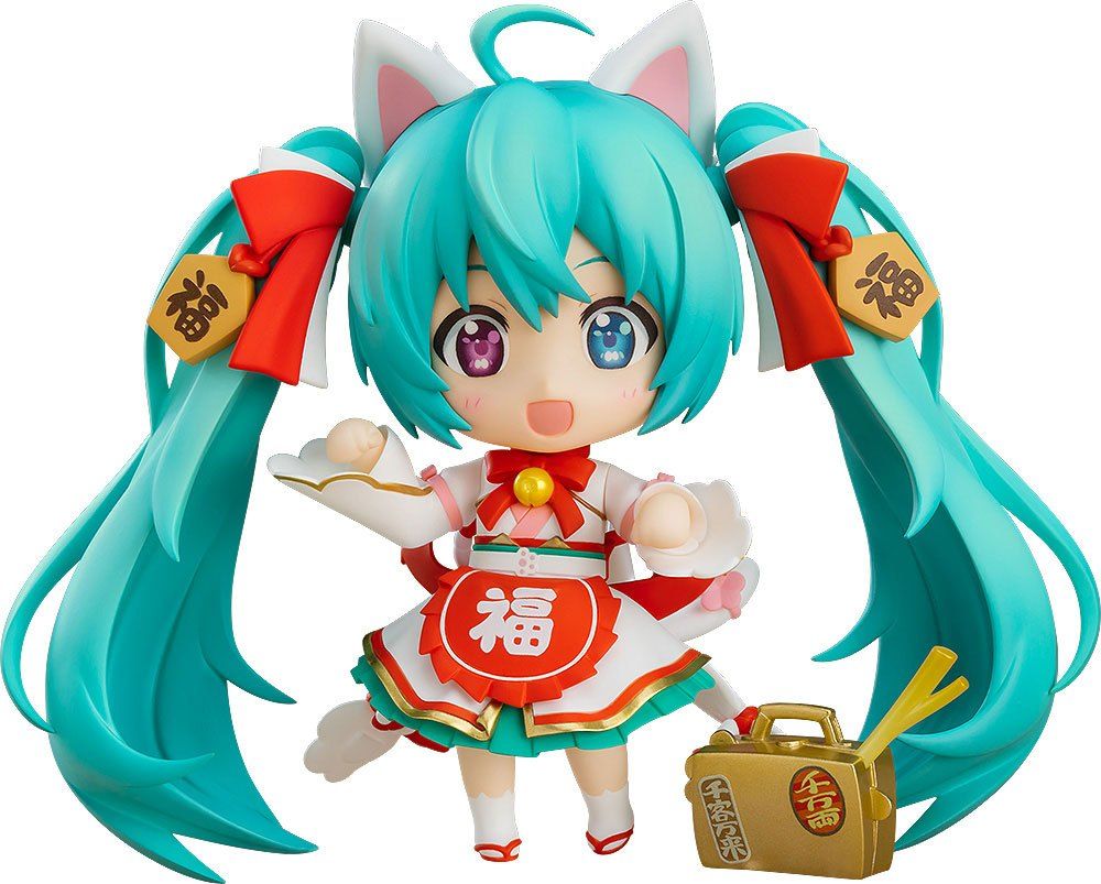 Character Vocal Series 01 Nendoroid Akční Figure Hatsune Miku: Maneki Miku Ver. 10 cm Good Smile Company