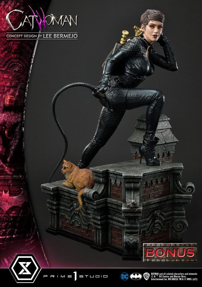 DC Comics Soška 1/3 Catwoman Deluxe Bonus Verze Concept Design by Lee Bermejo 69 cm Prime 1 Studio