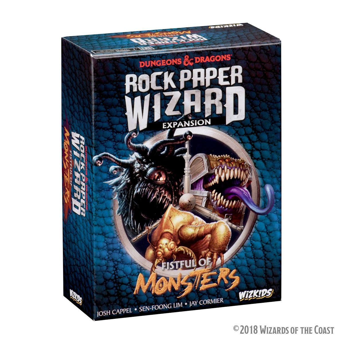 Dungeons & Dragons Board Game Expansion Rock Paper Wizard: Fistful of Monsters Anglická Verze Wizkids