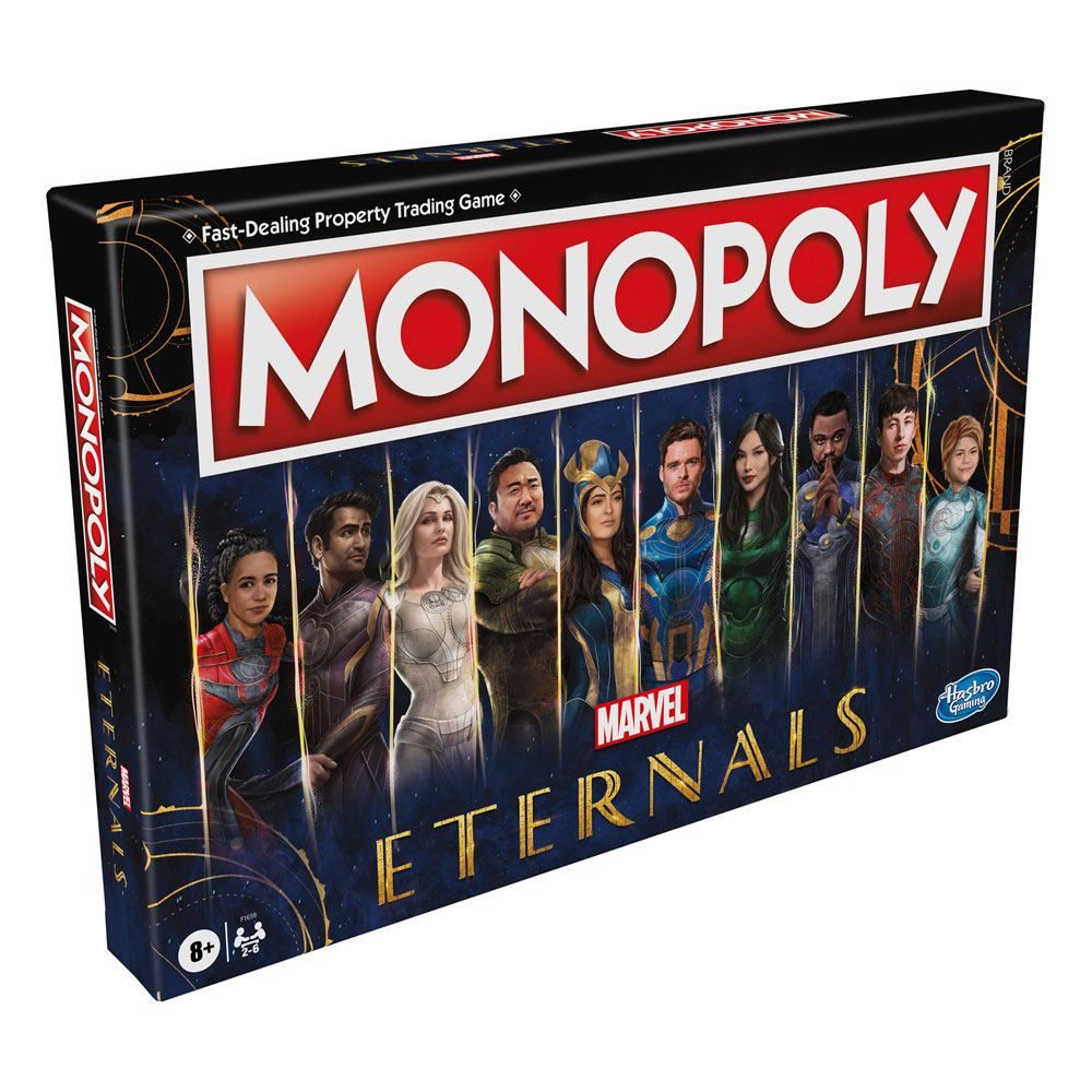 Eternals Board Game Monopoly Anglická Verze Hasbro