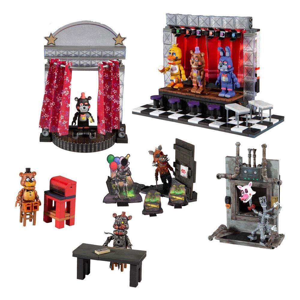 Five Nights at Freddy?s Large Construction Set Deluxe Concert Stage McFarlane Toys