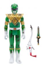 Mighty Morphin Power Rangers ReAction Akční Figure Green Ranger (Battle Damaged) 10 cm