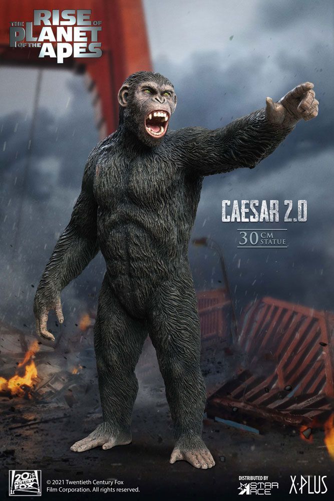 Rise of the Planet of the Apes Soška Caesar 2.0 30 cm Star Ace Toys