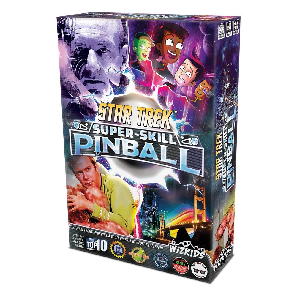 Star Trek Super-Skill Pinball Board Game Anglická Verze Wizkids