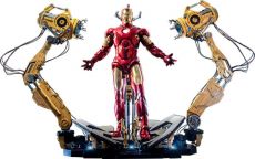 Iron Man 2 Akční Figure 1/4 Iron Man Mark IV with Suit-Up Gantry 49 cm