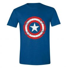 Marvel Tričko Captain America Cracked Shield Velikost S