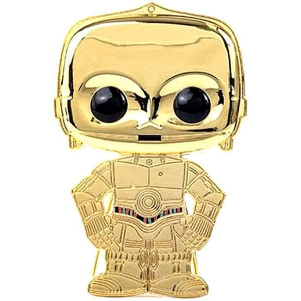 Star Wars POP! Enamel Pin C-3PO 10 cm Funko