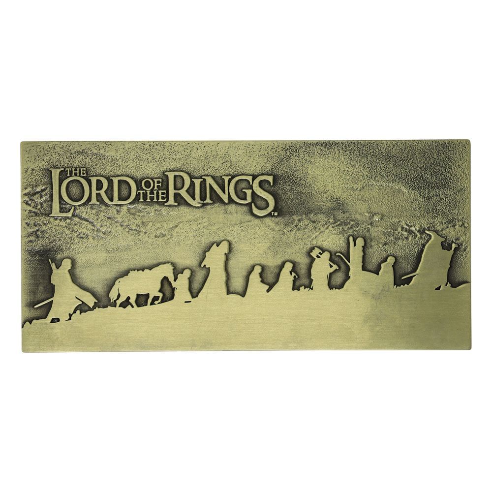 Lord of the Rings The Fellowship Plaque Limited Edition FaNaTtik