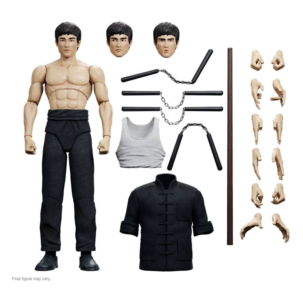 Bruce Lee Ultimates Akční Figure Bruce The Warrior 18 cm Super7