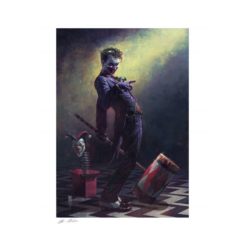 DC Comics Art Print The Joker: Clown Prince of Crime 46 x 61 cm - unframed Sideshow Collectibles