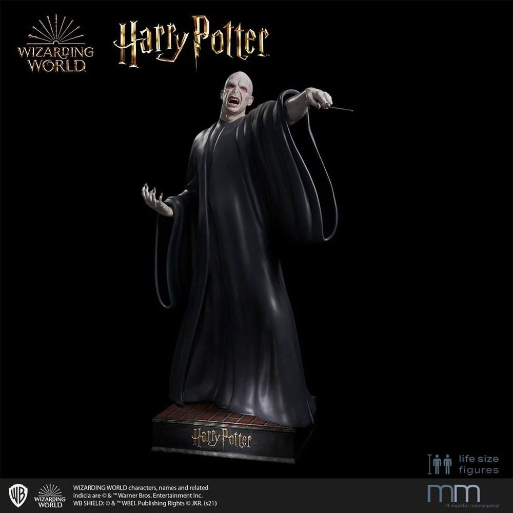 Harry Potter and the Deathly Hallows Životní Velikost Soška Voldemort 211 cm Muckle Mannequins