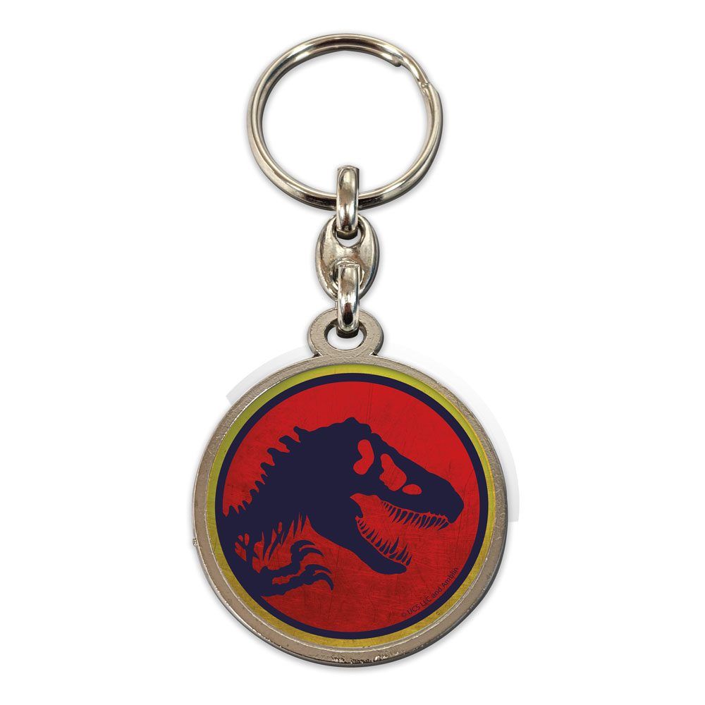 Jurassic Park Metal Keychain Logo 7 cm SD Toys
