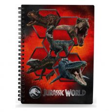 Jurassic World Poznámkový Blok with 3D-Effect Carnivorous