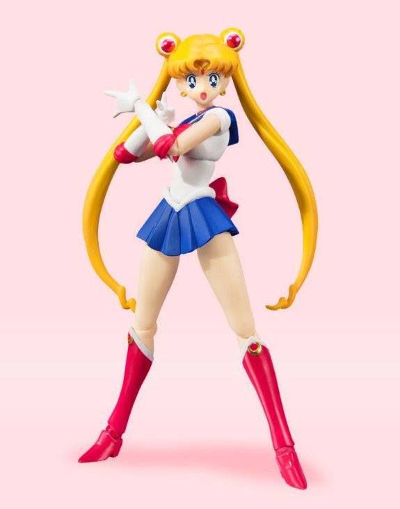 Sailor Moon S.H. Figuarts Akční Figure Sailor Moon Animation Color Edition 14 cm Bandai Tamashii Nations