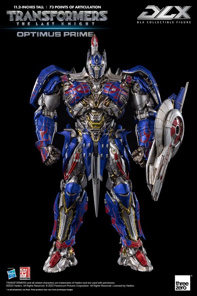 Transformers: The Last Knight DLX Akční Figure 1/6 Optimus Prime 28 cm ThreeZero