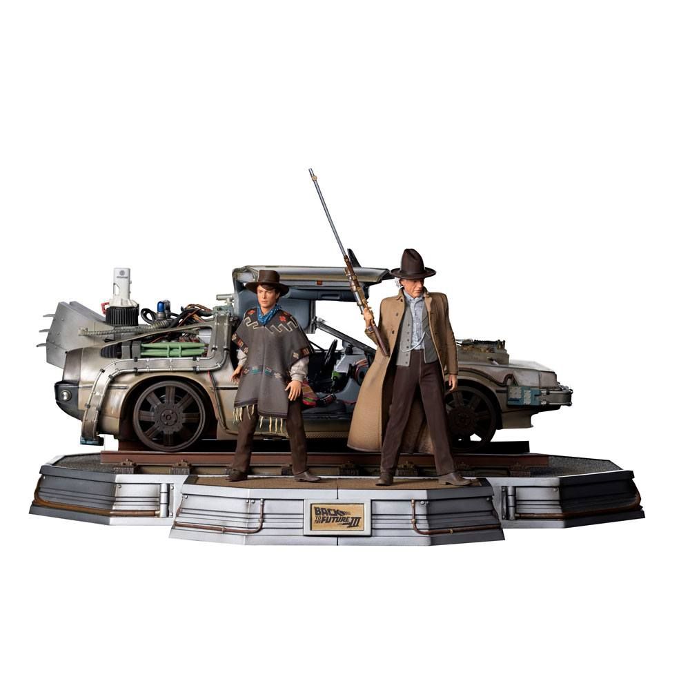 Back to the Future III Art Scale Sochy 1/10 Full Set Deluxe 57 cm Iron Studios