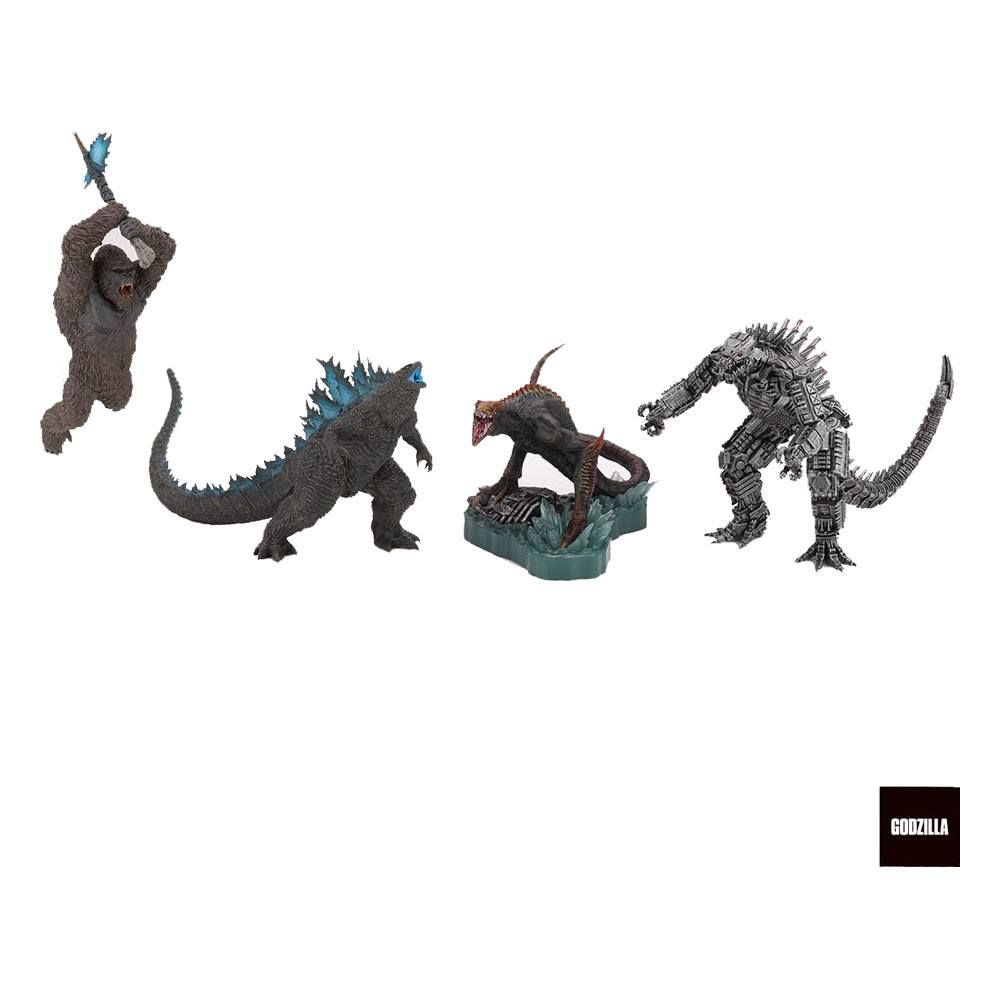 Godzilla vs Kong Hyper ModelingSeries PVC Sochy 7 - 11 cm Sada (4) Art Spirits