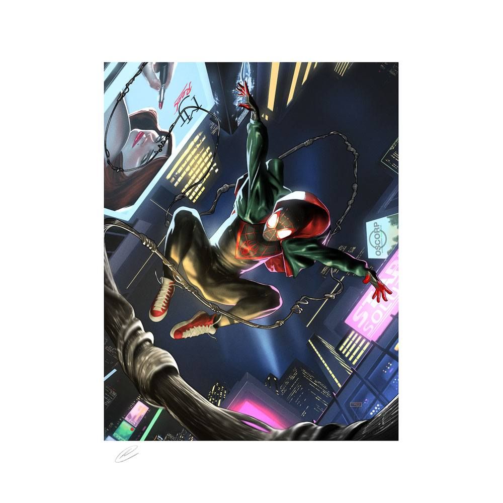 Marvel Art Print Miles Morales: Spider-Man 46 x 61 cm - unframed Sideshow Collectibles