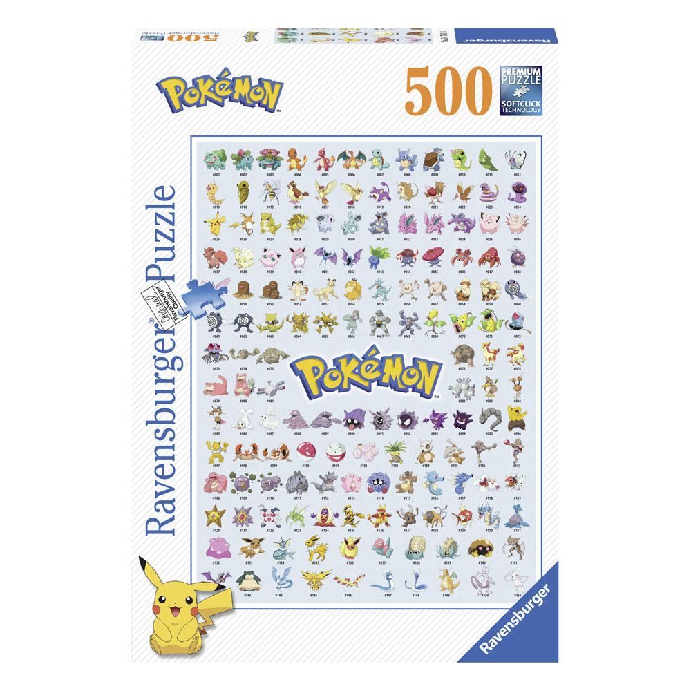 Pokémon Jigsaw Puzzle Pokémon (500 pieces) Ravensburger