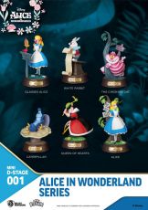 Alice in Wonderland Mini Diorama Stage Sochy 6-pack 10 cm