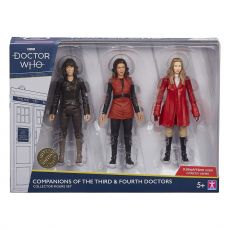 Doctor Who Akční Figures 3-Pack Companions of the Third & Fourth Doctors 14 cm