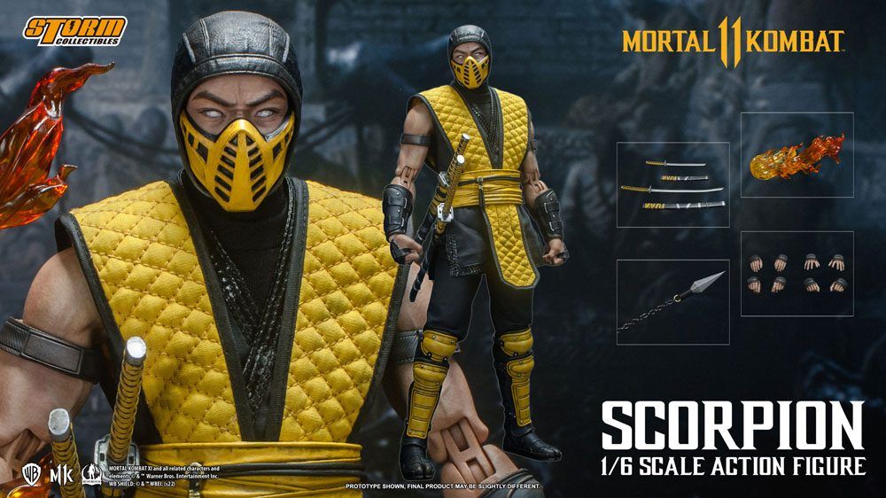 Mortal Kombat 11 Akční Figure 1/6 Scorpion 32 cm Storm Collectibles